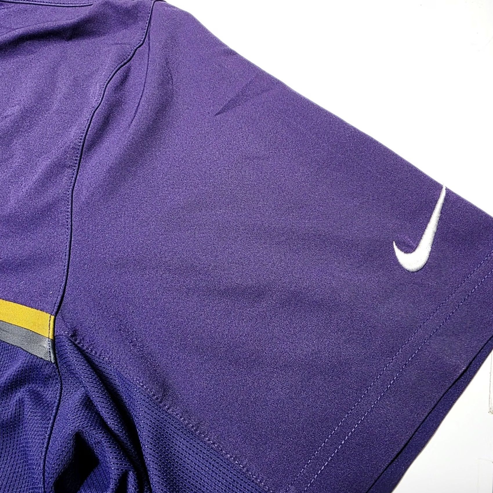 Nike Nike Dri-Fit On Field Apparel Baltimore Ravens Golf Polo Men's 3XL NFL Purple Short Sleeve Collared Athletic Regular Shirt Mens Size US XXL / EU 58 / 5 - 6 Thumbnail