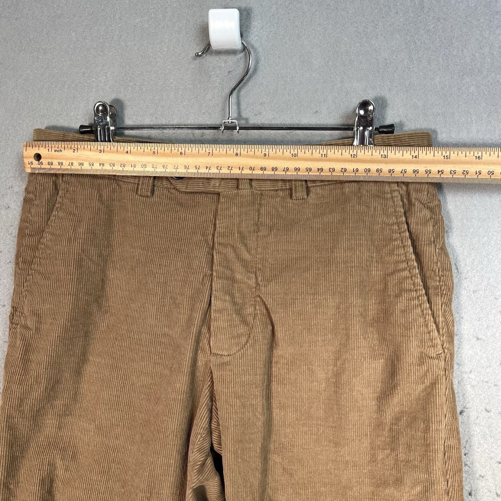 Vintage VINTAGE Kent & Curwen England Briggs Corduroy Pants Adult 30 Beige Straight Leg Mens Size US 30 / EU 46 - 2 Thumbnail