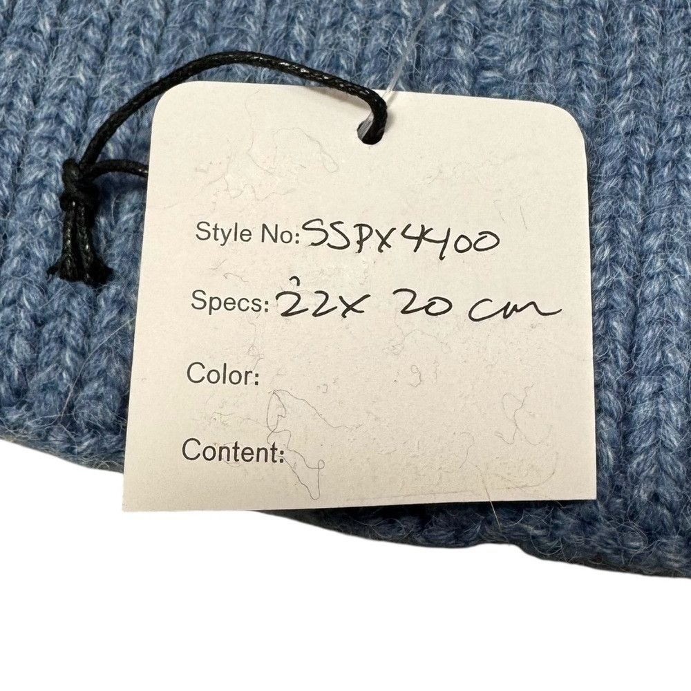 Free People New Free People Colorblock Ribbed Knit Beanie Hat Size ONE SIZE - 3 Thumbnail