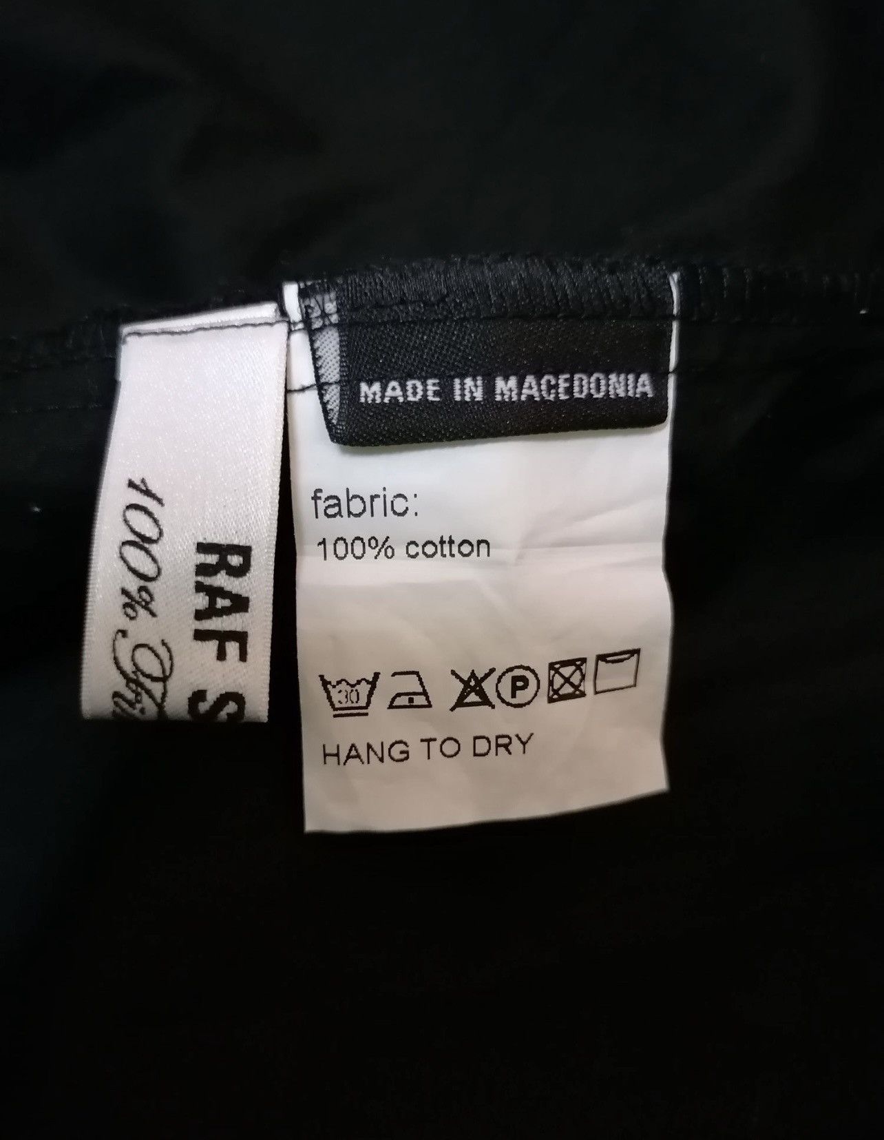 Raf Simons Raf Simons Spring Summer 2009 Black Short Sleeve Size US M / EU 48-50 / 2 - 5 Thumbnail