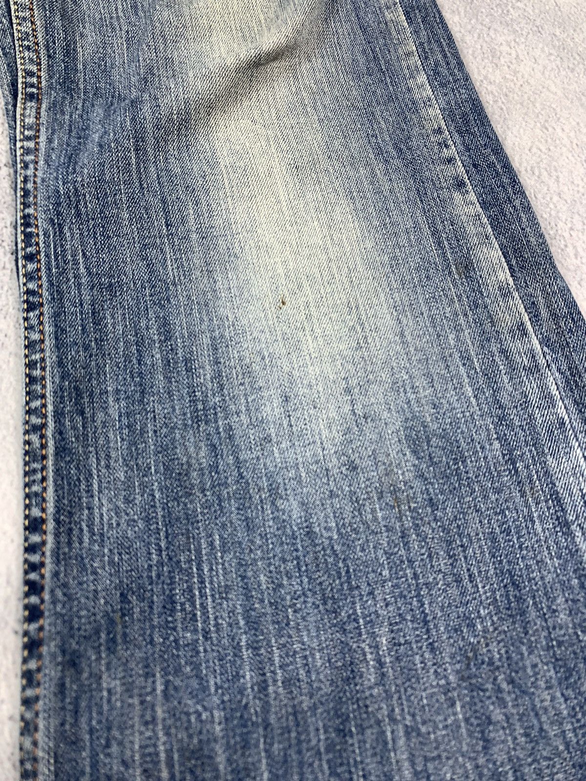 Giorgio Armani × Vintage Vintage Y2K Giorgio Armani faded straight jeans streetwear Size US 30 / EU 46 - 6 Thumbnail