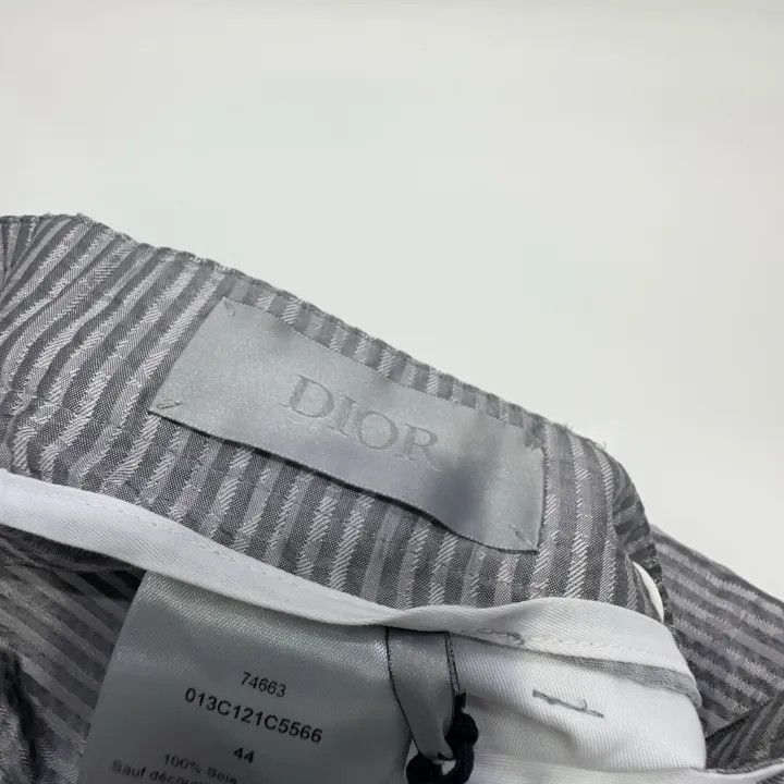 Dior Dior Dior FW22 Striped Middle Waist Casual Shorts 0079-250 Size US 44 / EU 60 - 4 Thumbnail