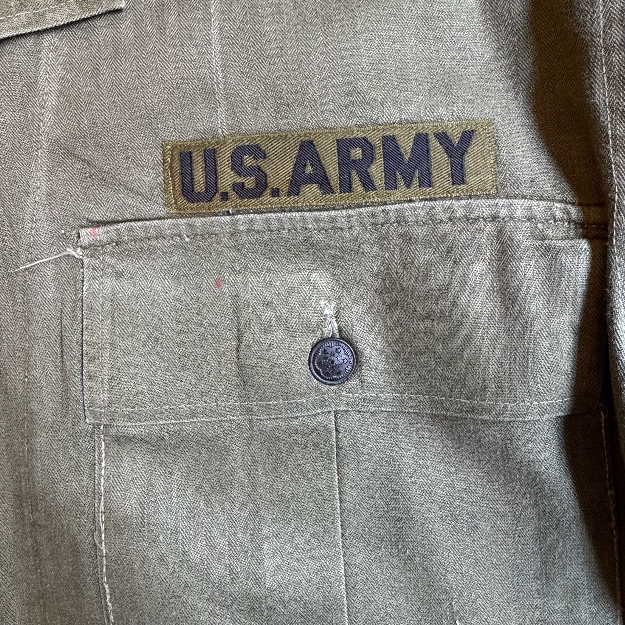 Other Green U.S. Army Military Shirt Size US L / EU 52-54 / 3 - 3 Thumbnail