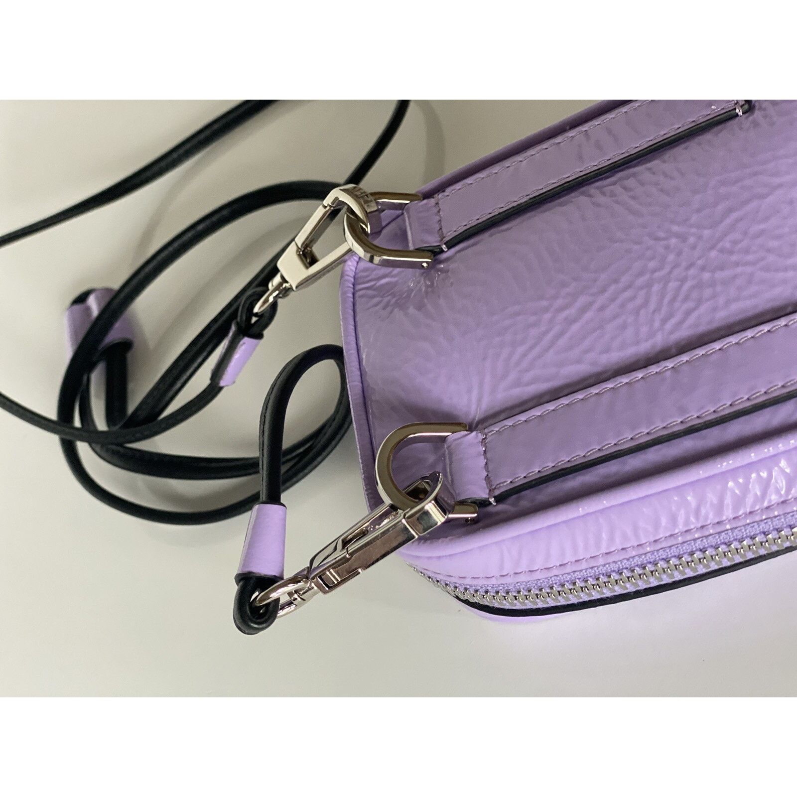 Versace Versace Leather Jacaranda Virtus Crossbody Bag DP88461 Size ONE SIZE - 13 Thumbnail