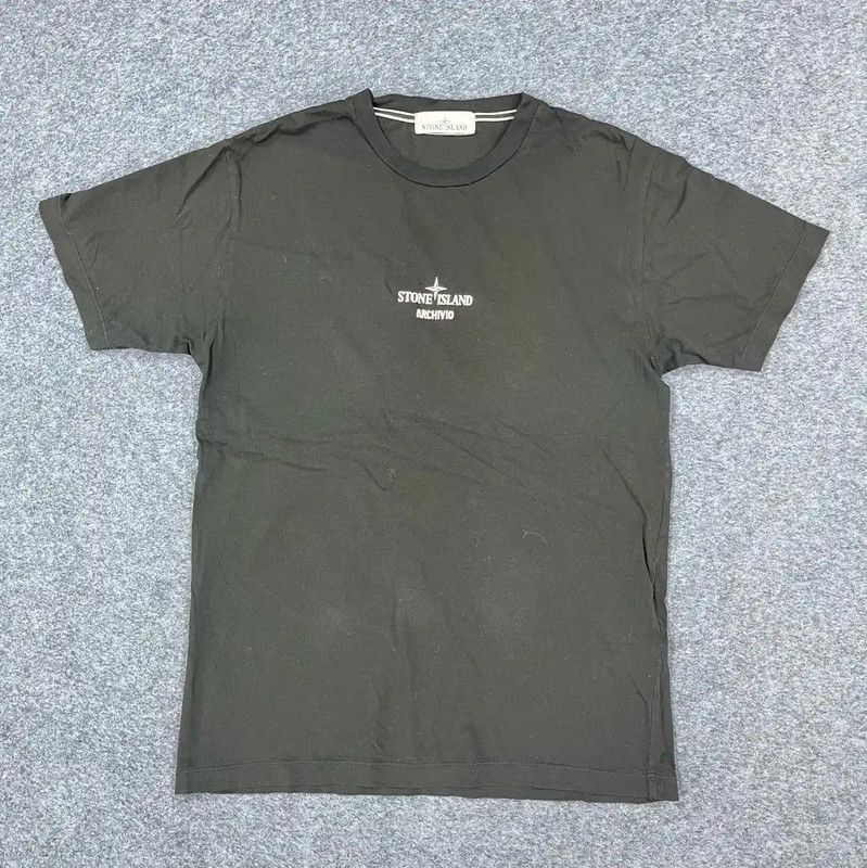 Stone Island Stone Island Khaki Cotton Women's T-Shirt 0089 Size M / US 6-8 / IT 42-44 - 1 Thumbnail