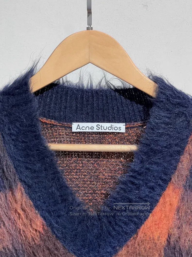 Acne Studios Acne Studios Orange and Yellow Colorblock Hooded Sweater J Size US XXS / EU 40 - 5 Thumbnail