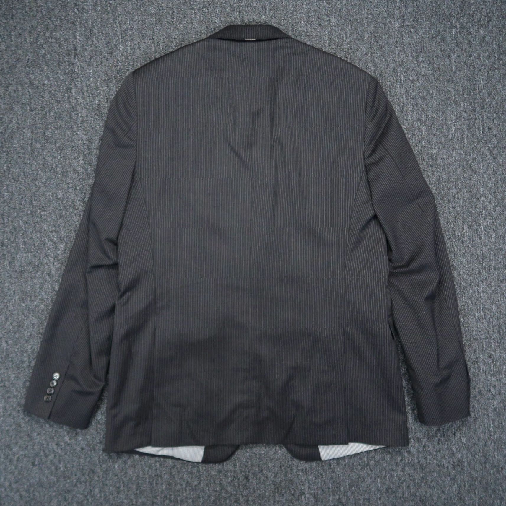 Todd Snyder Todd Snyder Blazer 40R Gray Mayfair Fit Wool Pinstripe Mens Size 40R - 6 Thumbnail