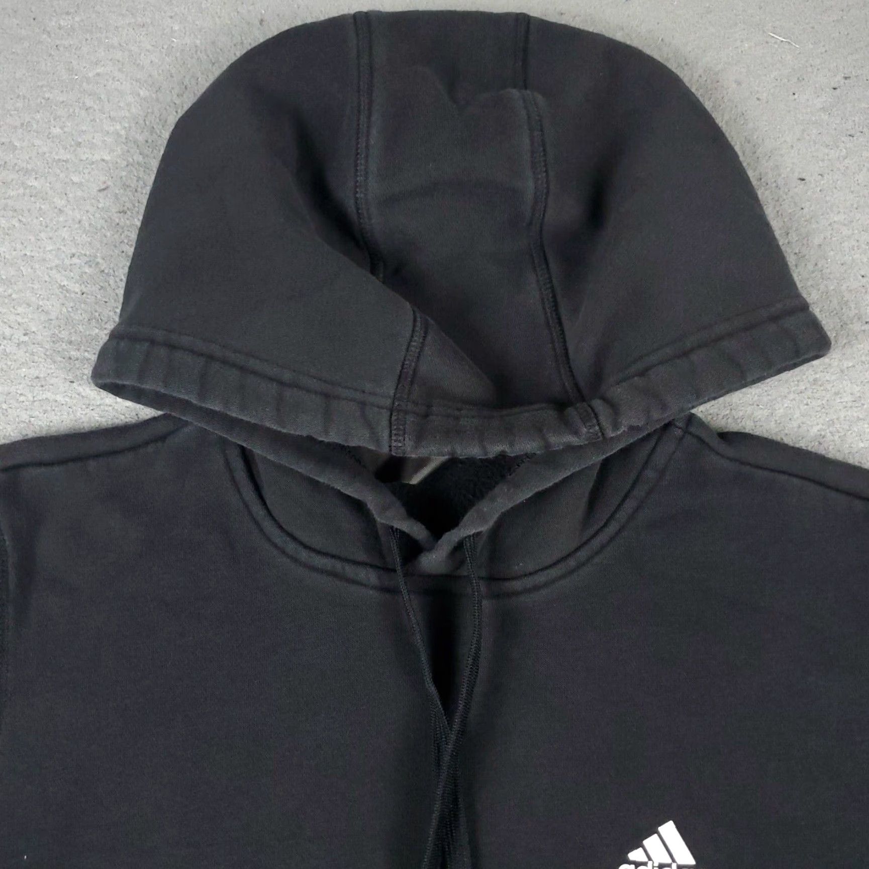 Adidas VINTAGE Adidas Women's Hoodie Pullover Sweater S Black Casual Activewear Size S / US 4 / IT 40 - 2 Thumbnail