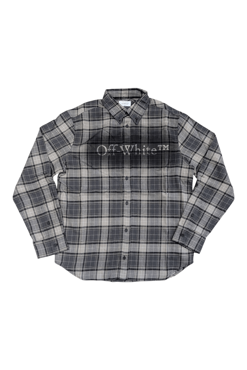 Off-White Off-white check flannel shirt Size US M / EU 48-50 / 2 - 1 Thumbnail
