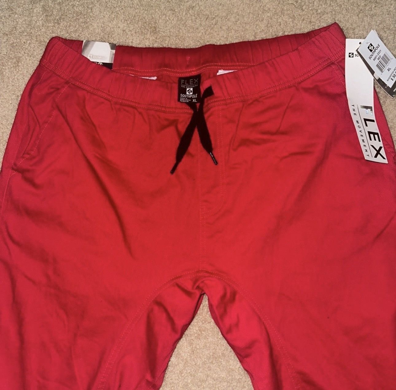 Southpole FLEX Movement red cargo pants Size US 38 / EU 54 - 1 Thumbnail