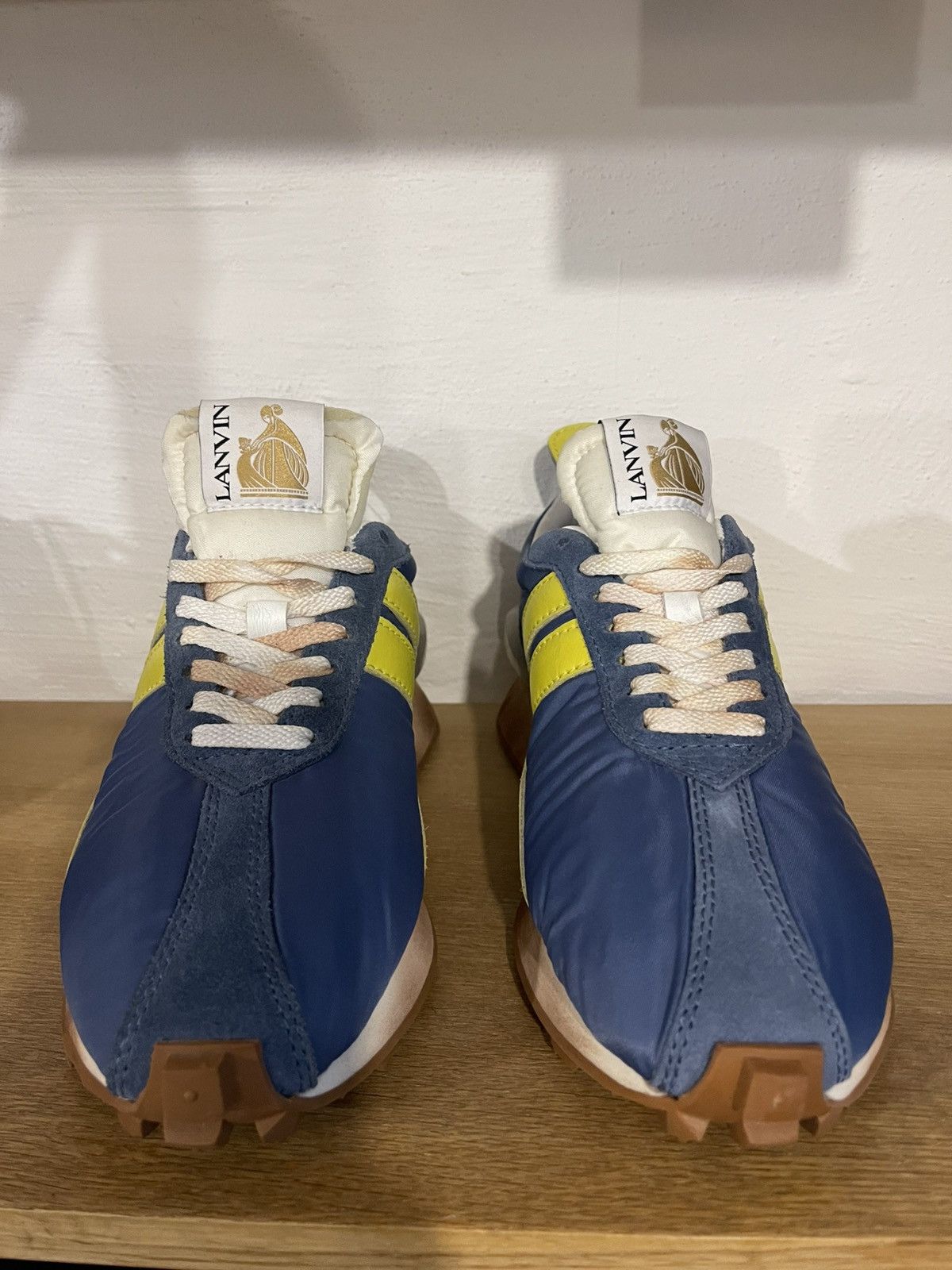 Lanvin LANVIN BUMPER SNEAKERS US 9 UK 8 EURO 42 BLUE/YELLOW Size US 9 / EU 42 - 3 Thumbnail