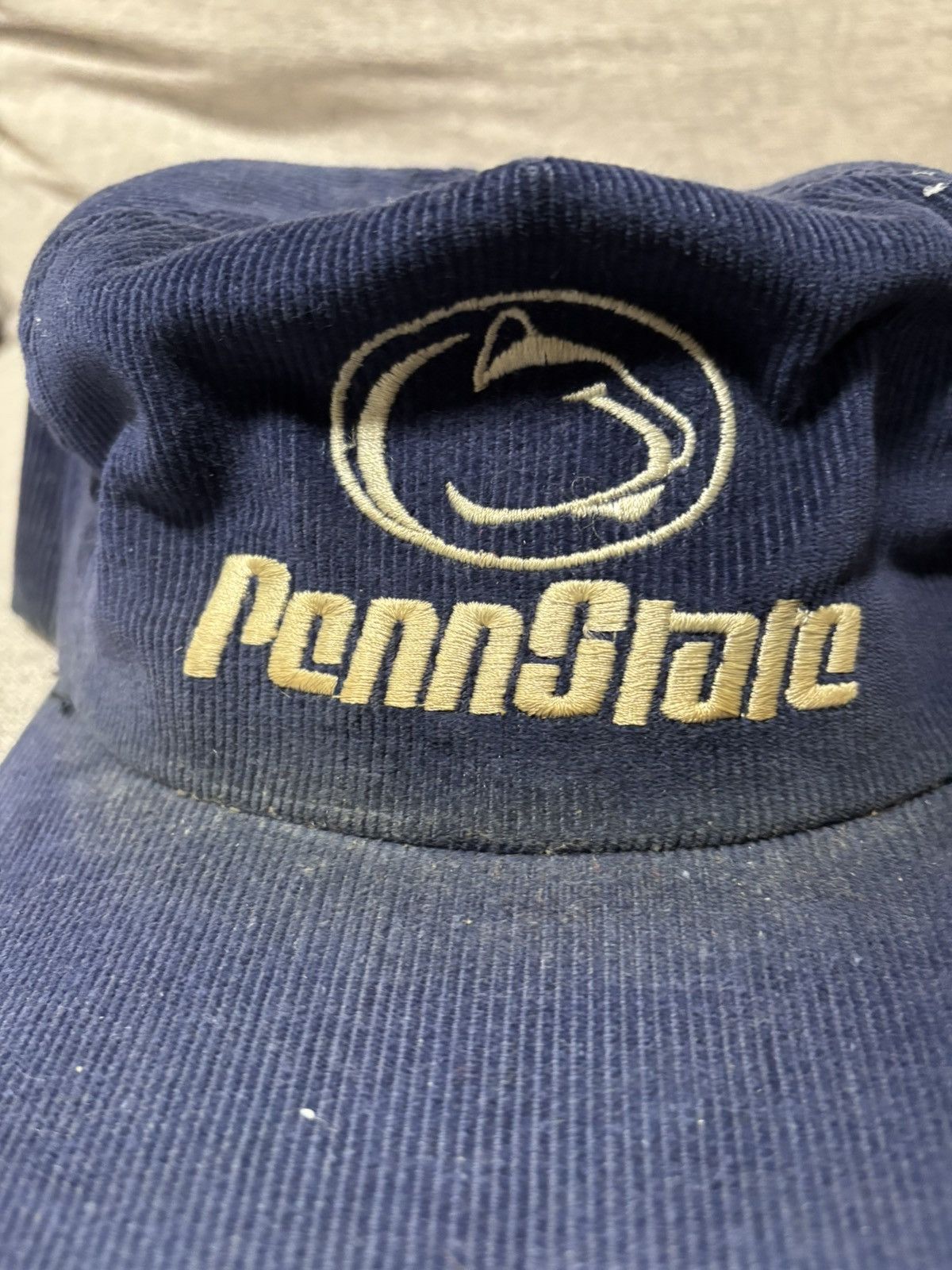 Vintage Vintage Penn State Corduroy Snapback Hat Size ONE SIZE - 2 Thumbnail