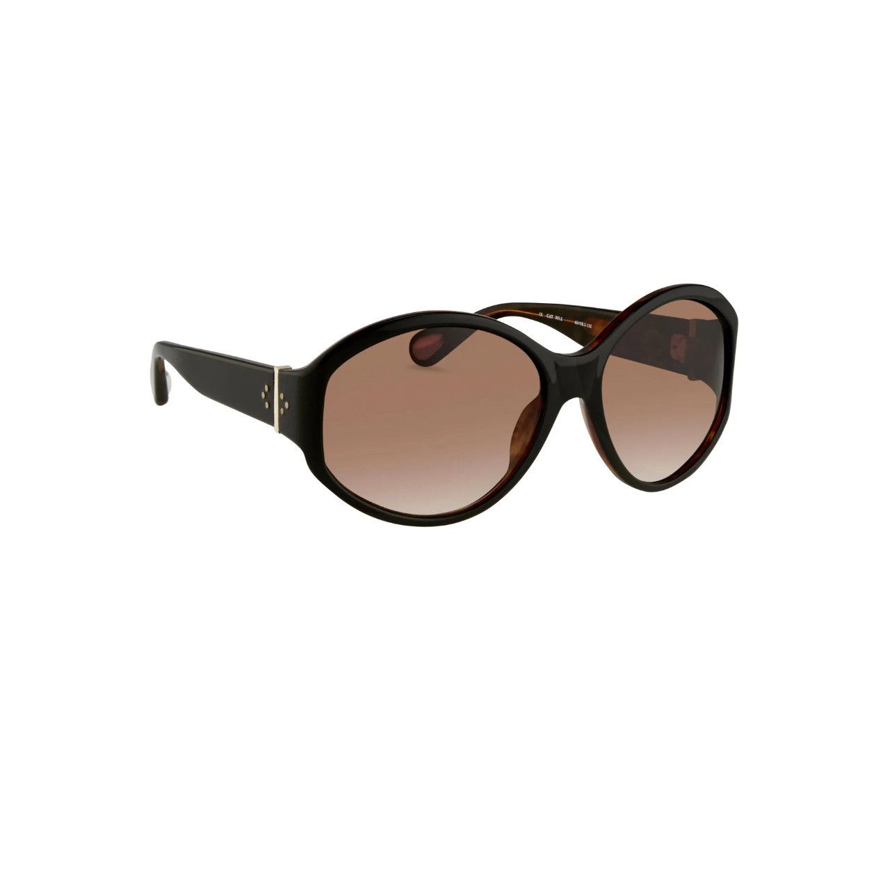 Ann Demeulemeester Ann Demeulemeester Sunglasses Oversized Black and Brown Size ONE SIZE - 1 Thumbnail