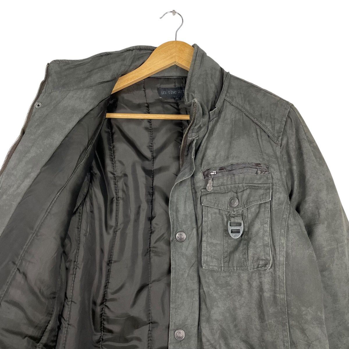 Hysteric Glamour × In The Attic × Japanese Brand 💥IN THE ATTIC SURVIVAL BONDAGE CARGO JACKET Size US M / EU 48-50 / 2 - 10 Thumbnail