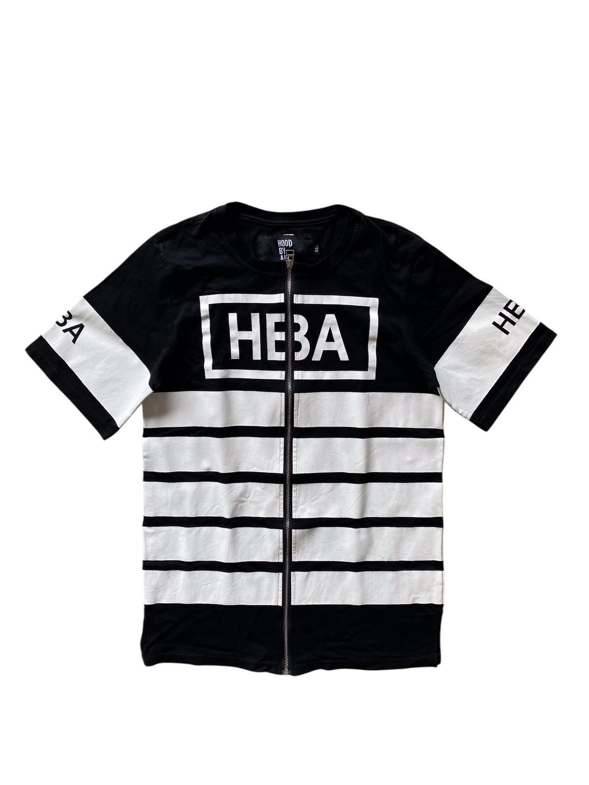 Hood By Air Hood By Air stripe tee Size US XL / EU 56 / 4 - 1 Thumbnail