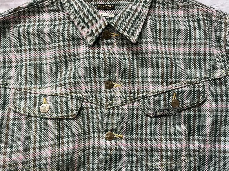 Kapital Kapital Size 44 Jacket, classic plaid design, 100% pure cot Size US L / EU 52-54 / 3 - 3 Thumbnail