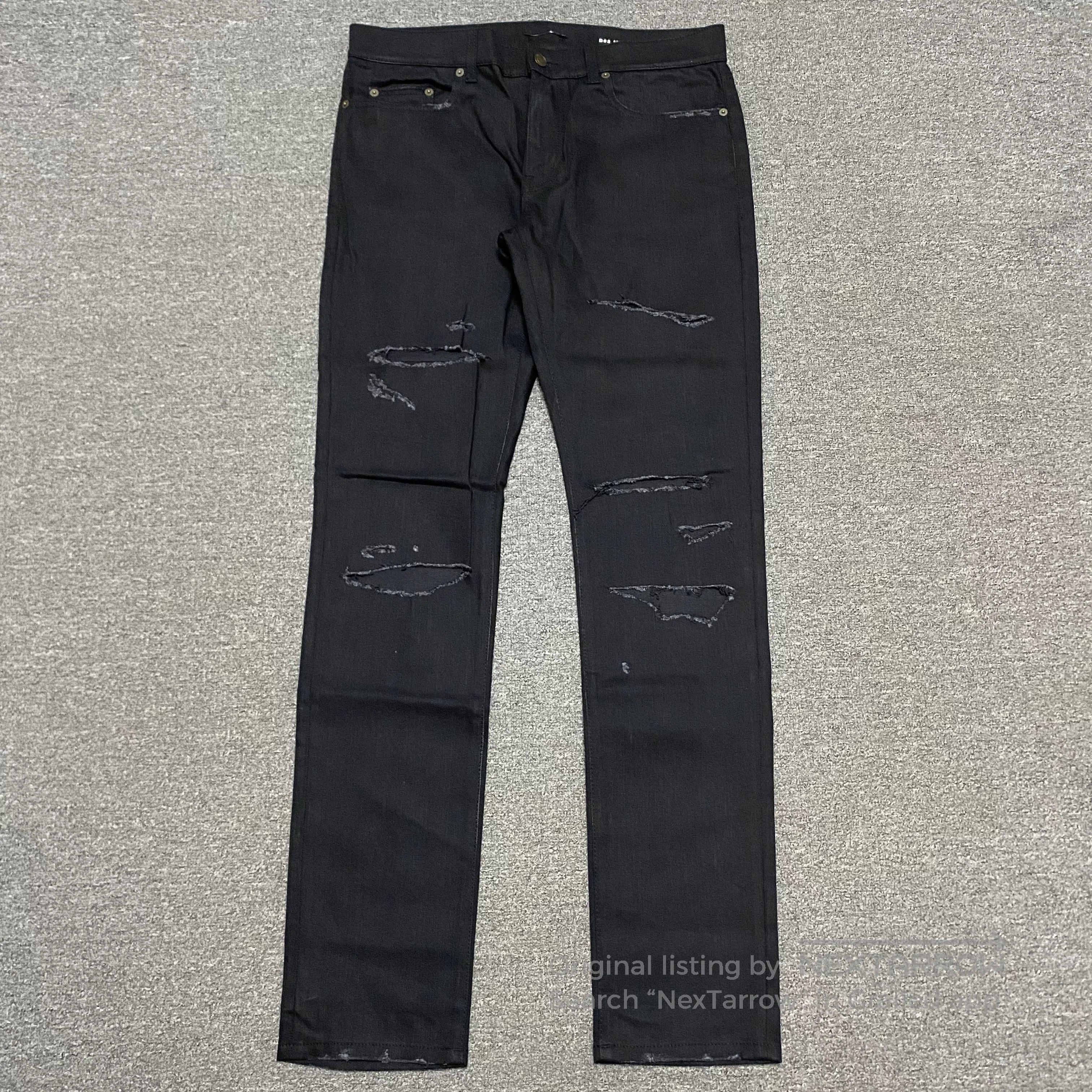 Saint Laurent Paris SAINT LAURENT 17SS Distressed Jeans. Size US 33 - 1 Thumbnail