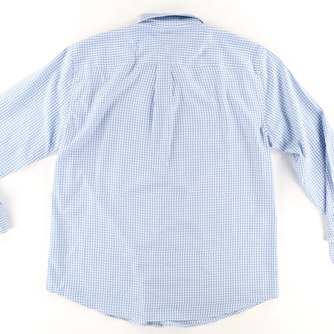 Vintage St. Johns Bay Performance Check Button Down Shirt Blue Men's XL Shirt Size US XL / EU 56 / 4 - 4 Thumbnail