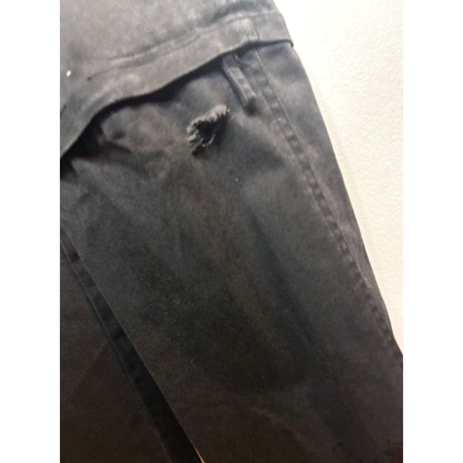 Fubu VINTAGE FUBU Cargo Pants Size 16 Black Grunge Y2K 2726 Women Size 38" / US 16 / IT 52 - 3 Thumbnail