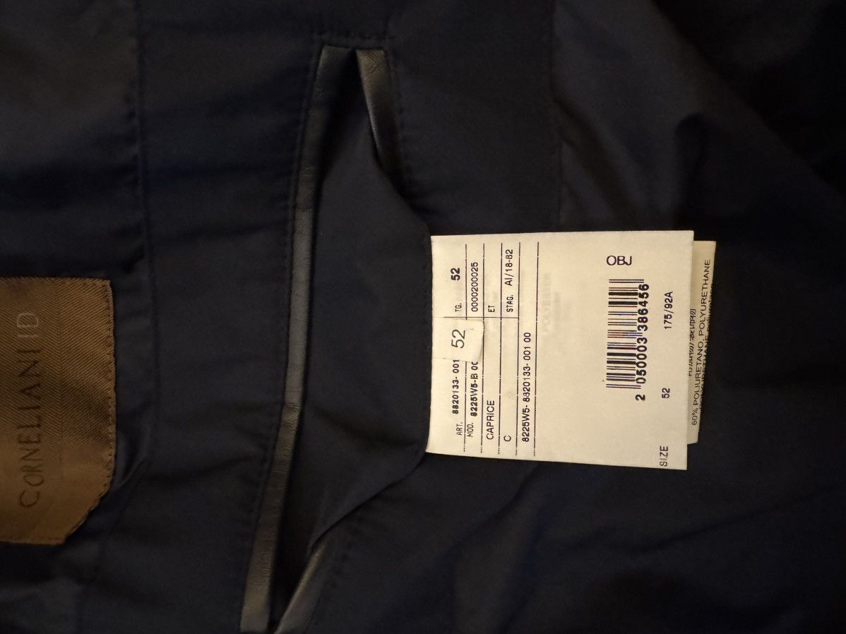 Corneliani Corneliani ID Quilted Padded Coat (Dark Navy) — IT 52 Size US L / EU 52-54 / 3 - 8 Thumbnail