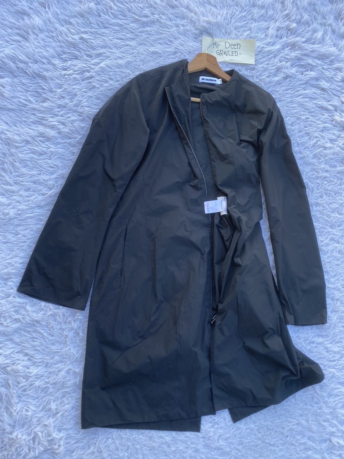Jil Sander Rare JIL SANDER Raincoat Nylon Jacket Size US S / EU 44-46 / 1 - 9 Thumbnail