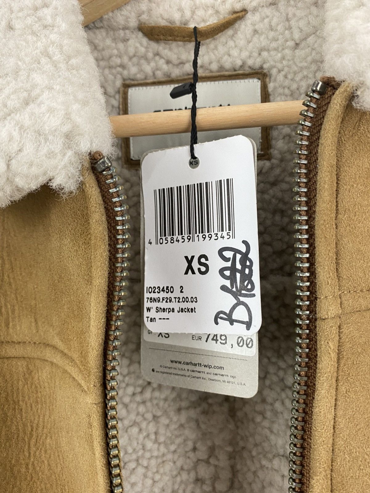 Carhartt CARHARTT SHERPA LAMB JACKET Size US XS / EU 42 / 0 - 9 Thumbnail