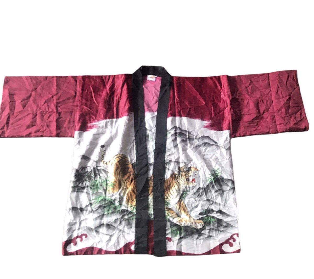 image of Kimono Japan Dragon x Vintage VTG Tiger Kimono, Men's (Size Large)