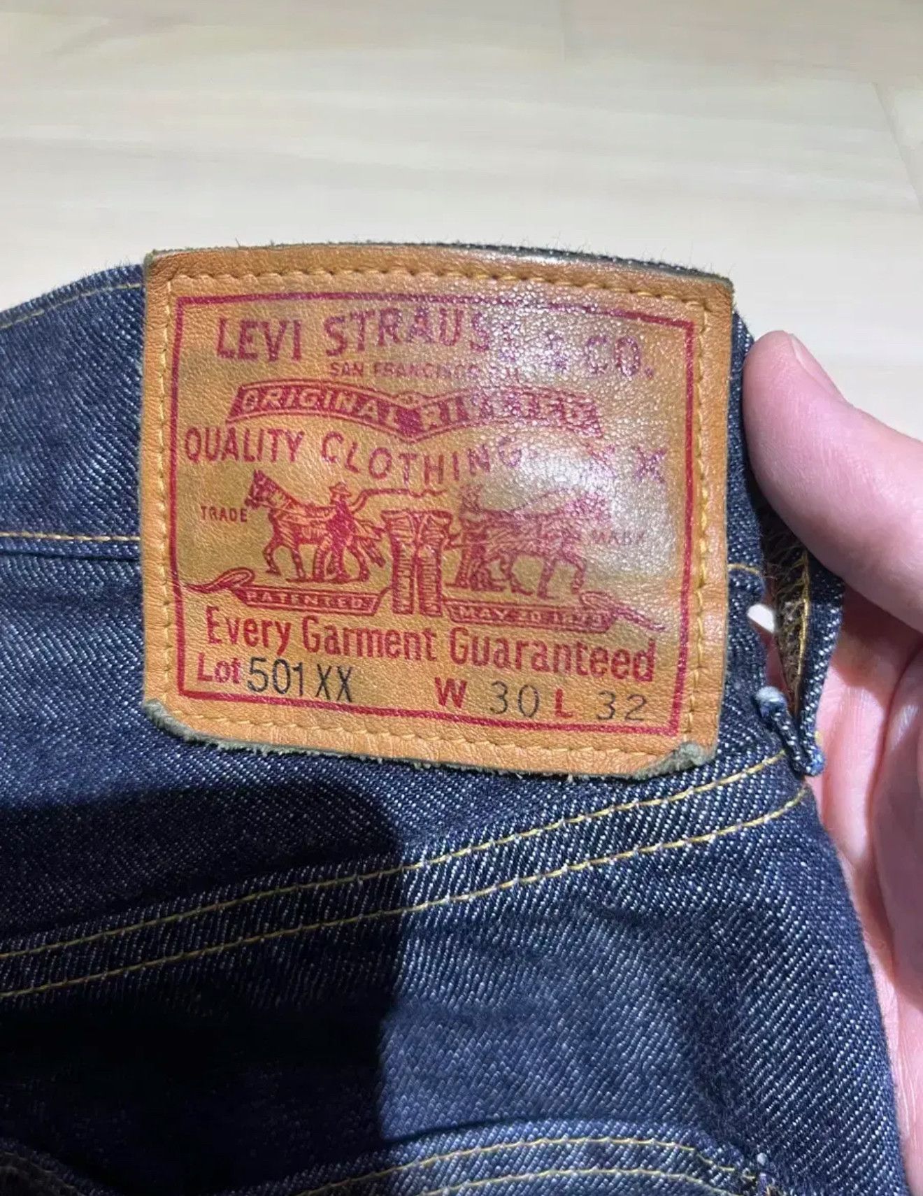 Levi's Levi's Vintage 1947 501 Selvedge Jeans Size US 30 / EU 46 - 3 Thumbnail