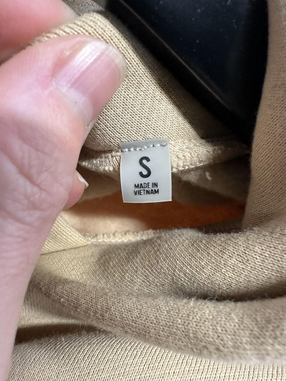 Fear of God Fear of God Essentials Hoodie Sand Size US S / EU 44-46 / 1 - 3 Thumbnail