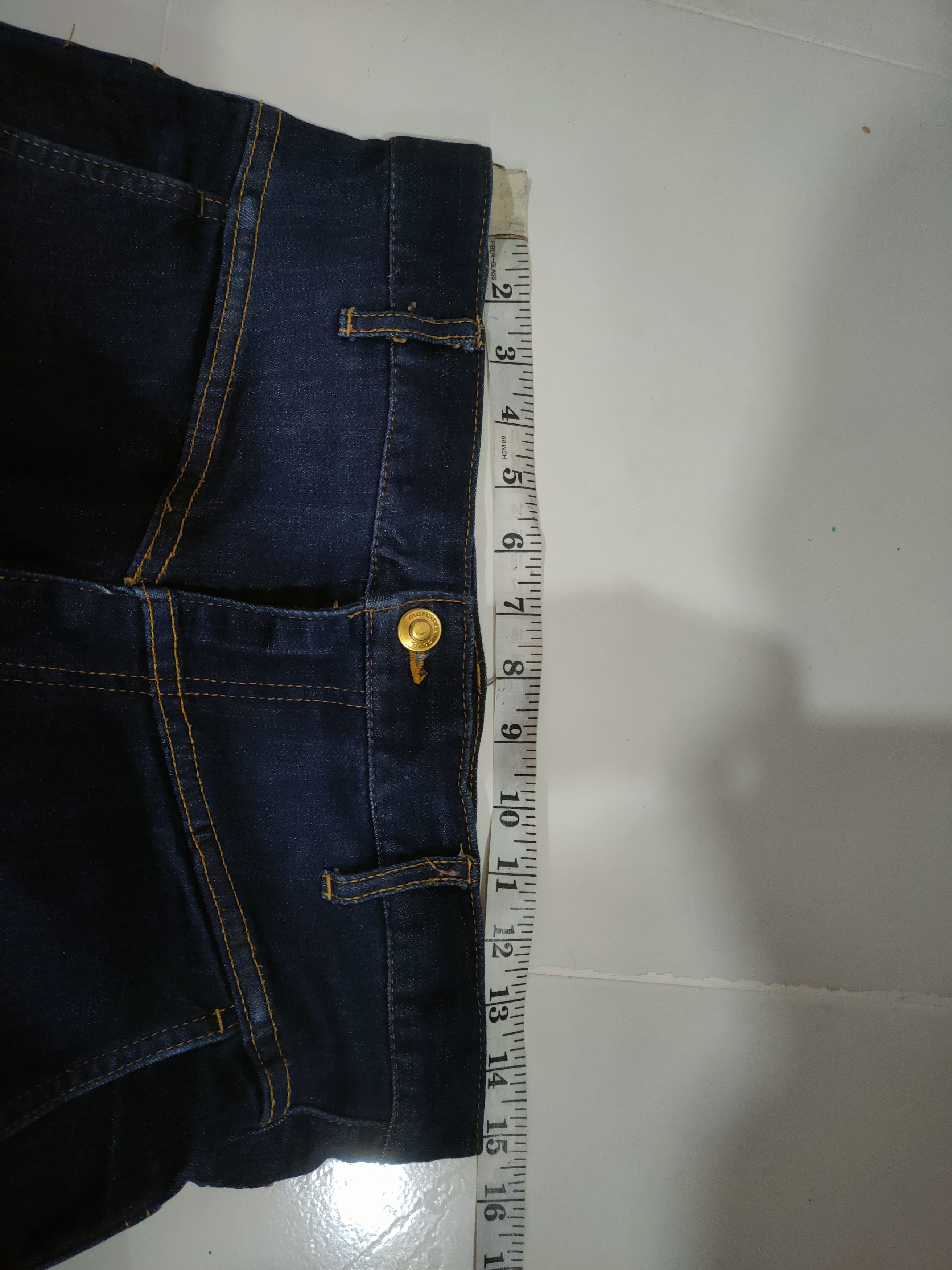 mercibeaucoup ISSEY MIYAKE DENIM SKINNY BUSH PANTS Size US 30 / EU 46 - 12 Thumbnail