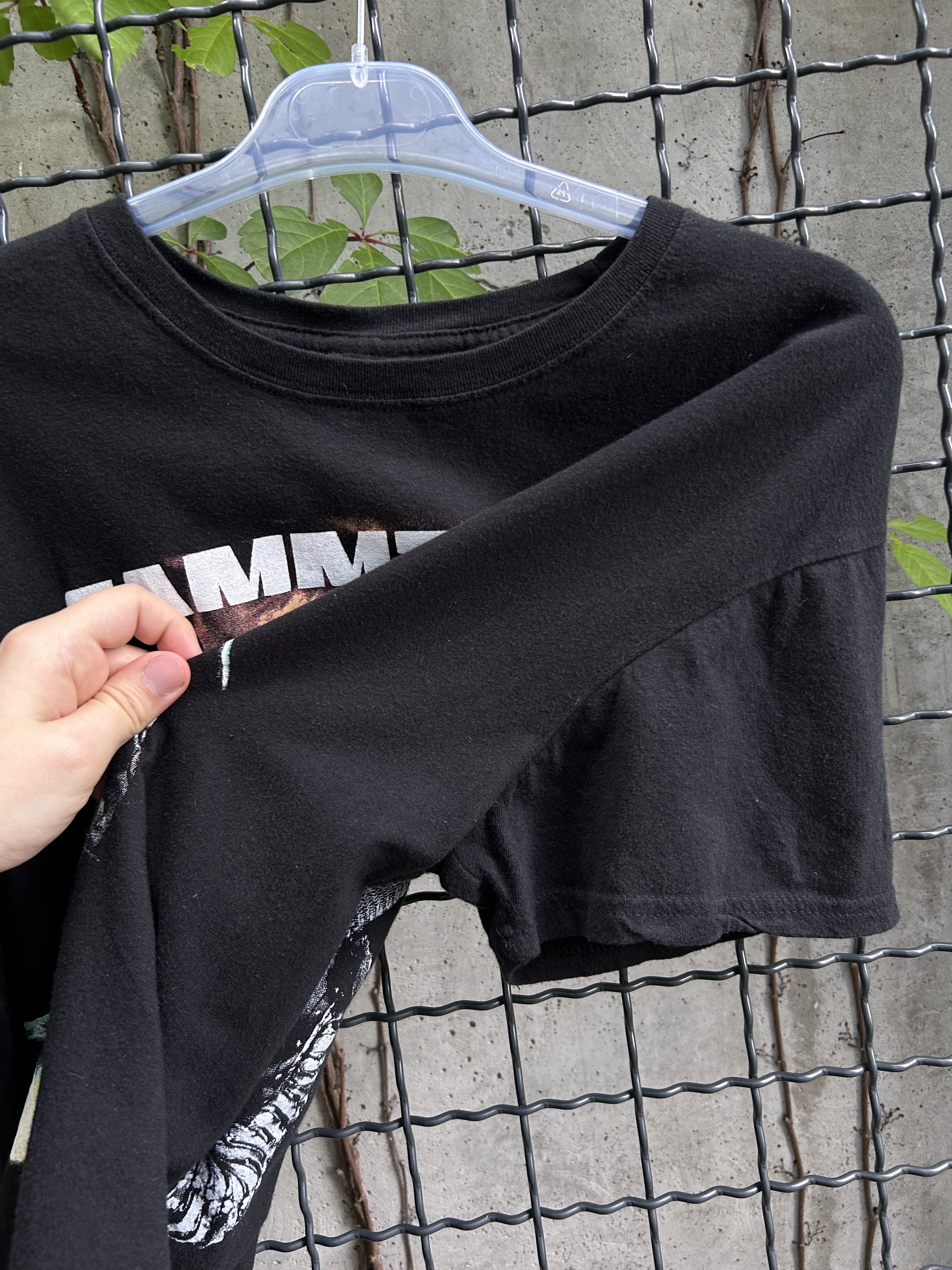 Band Tees × Vintage Vintage 2000s Rammstein Deutschland Rock Band T-shirt Size US L / EU 52-54 / 3 - 5 Thumbnail