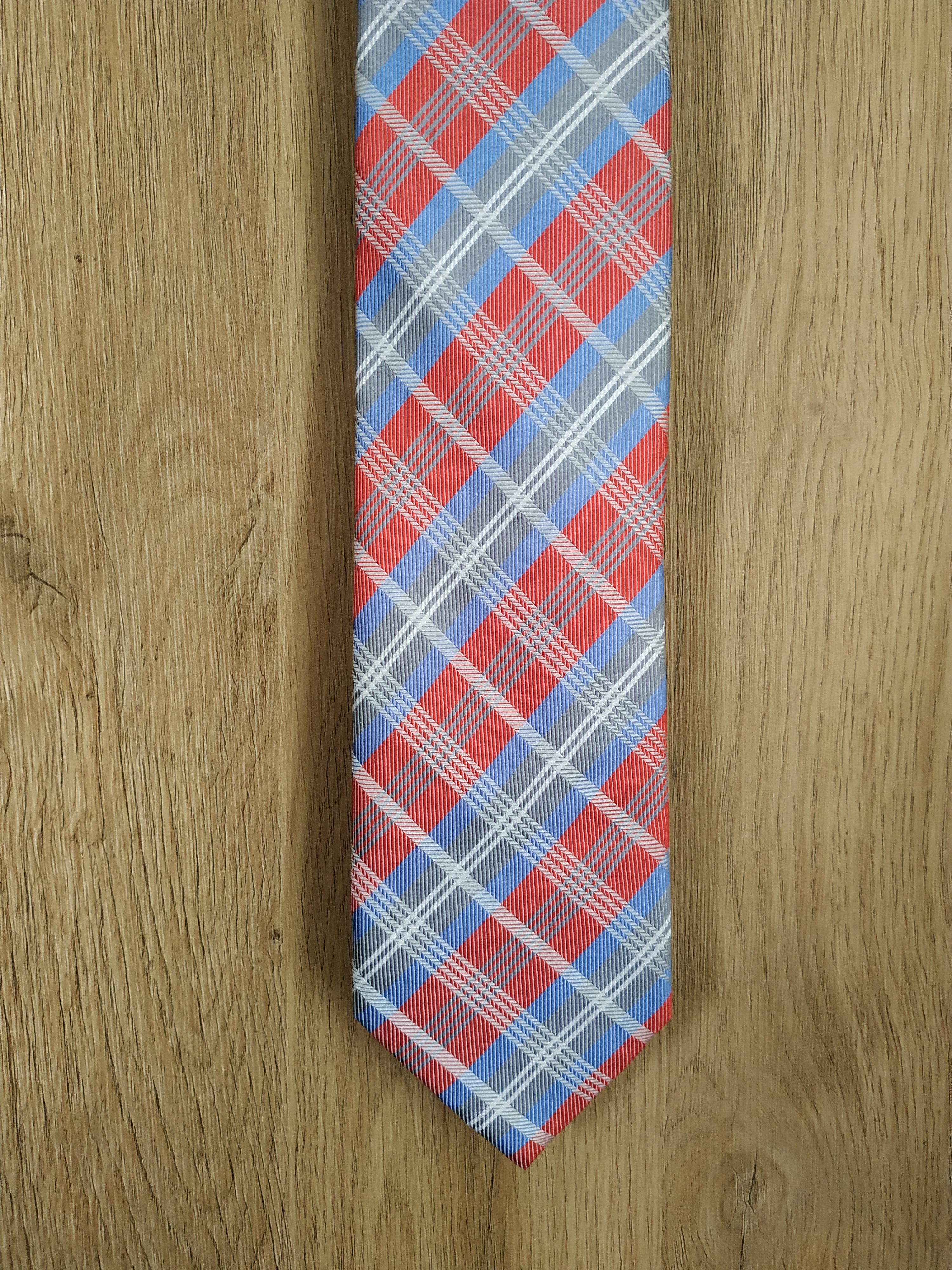 Paul Smith Paul Smith Men's Silk Checkered Tie Size ONE SIZE - 3 Thumbnail