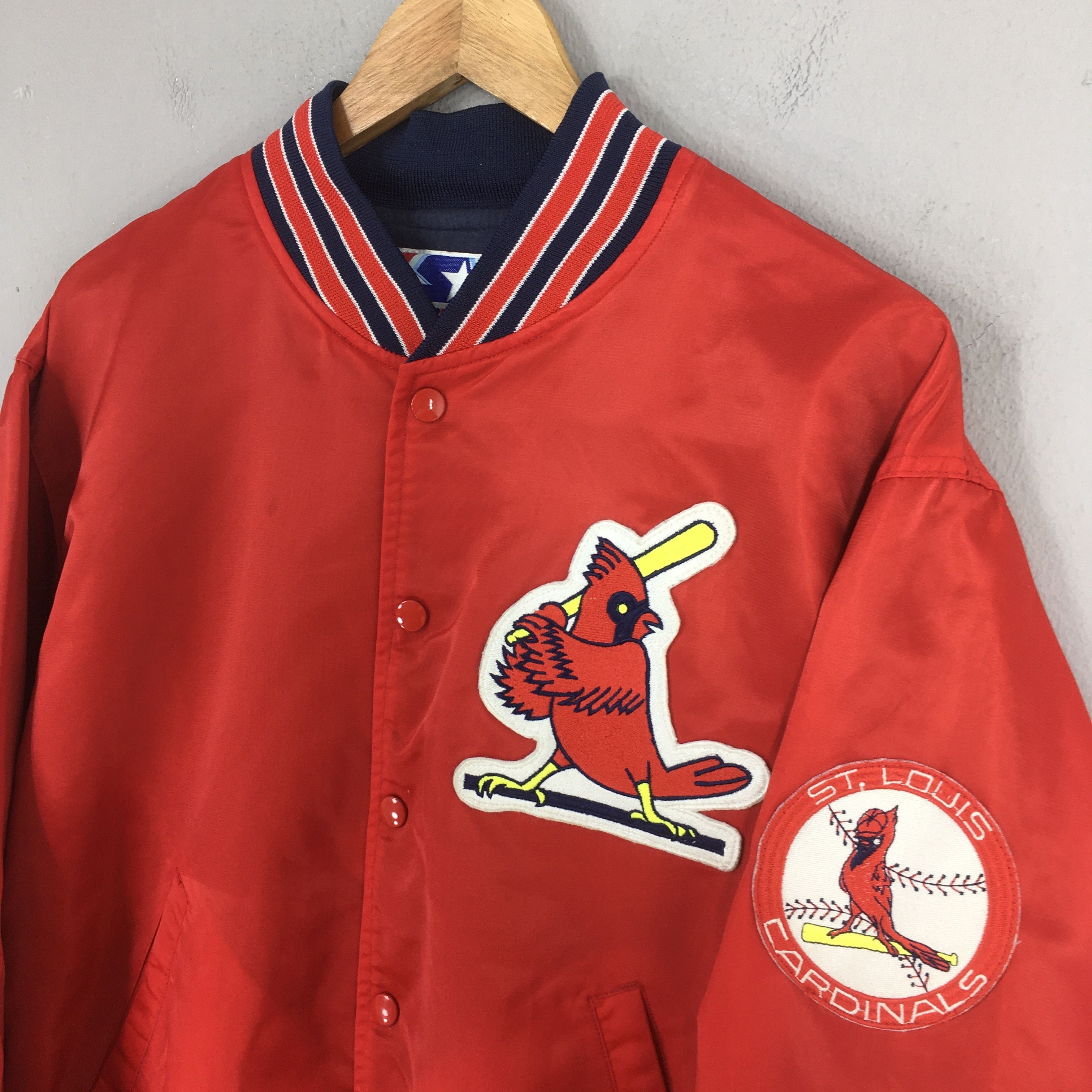 MLB Vintage St Louis Cardinals MLB Stadium Jacket Medium Size US M / EU 48-50 / 2 - 6 Thumbnail