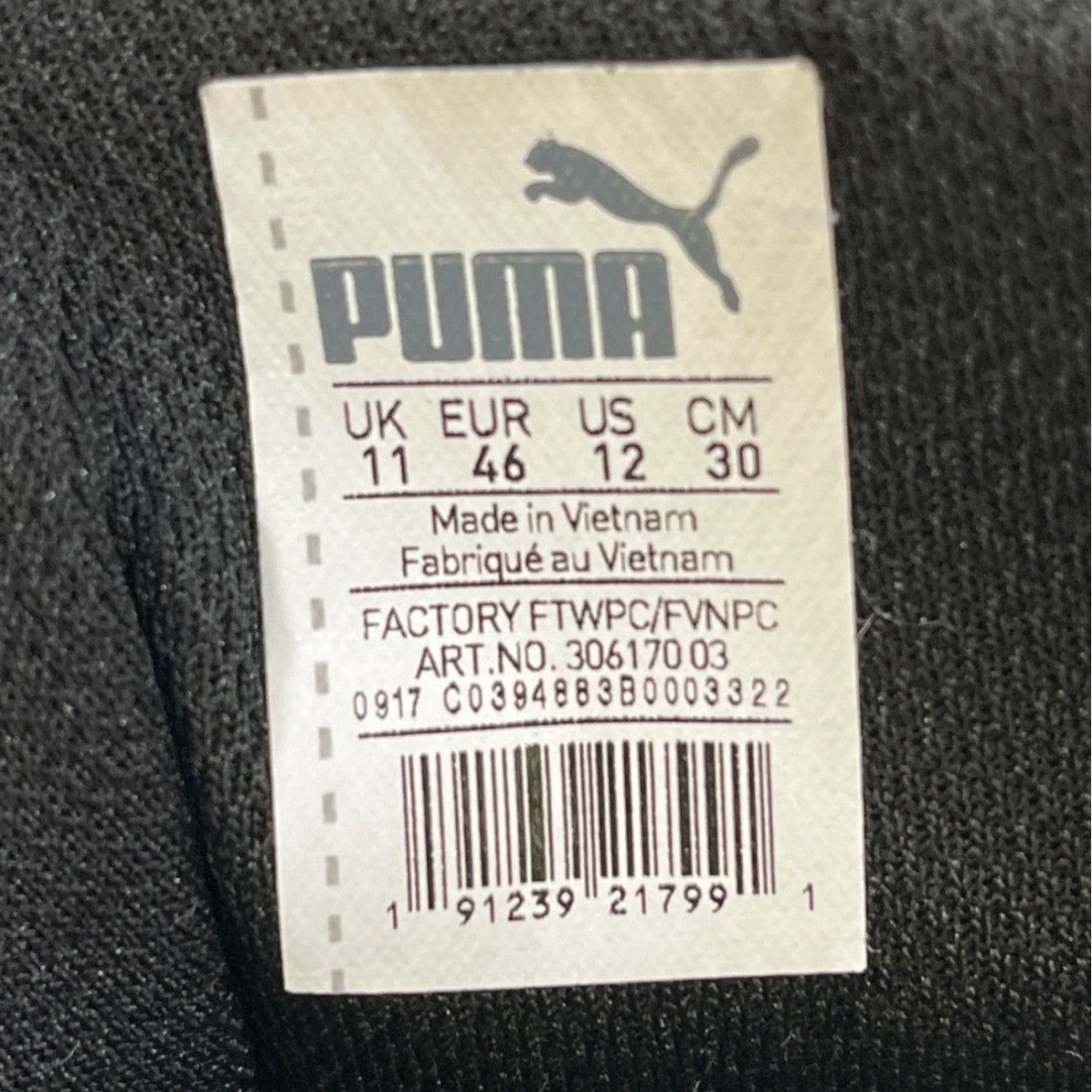 Puma Puma Ferrari Men's White/Blk Shoes/Sneakers Size 12 SKU 5608 Size US 12 / EU 45 - 6 Thumbnail