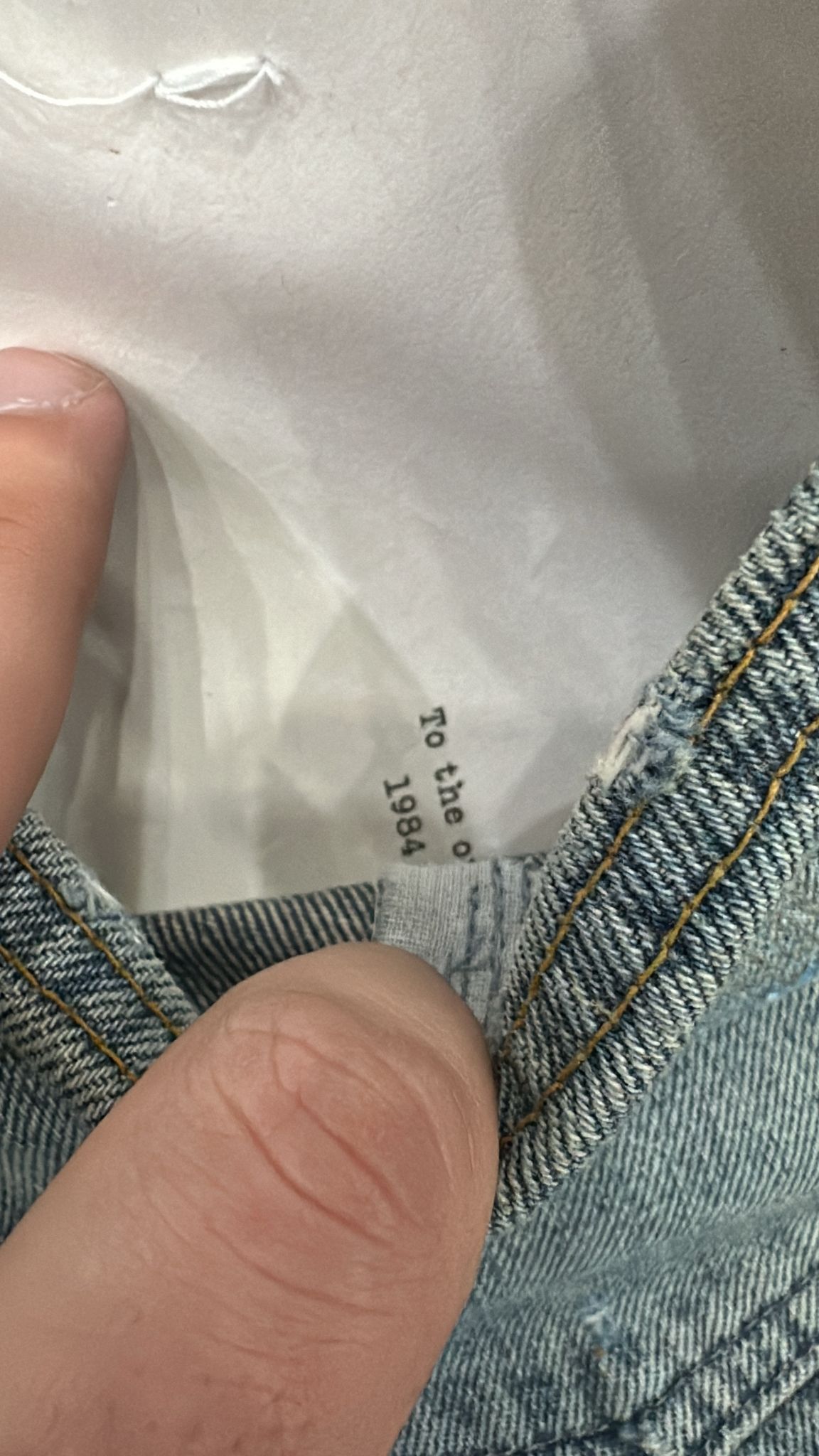 Levi's Vintage Clothing LVC Levi's Vintage Clothing 1984 501XX Tangled Web Jeans Size US 34 / EU 50 - 7 Thumbnail