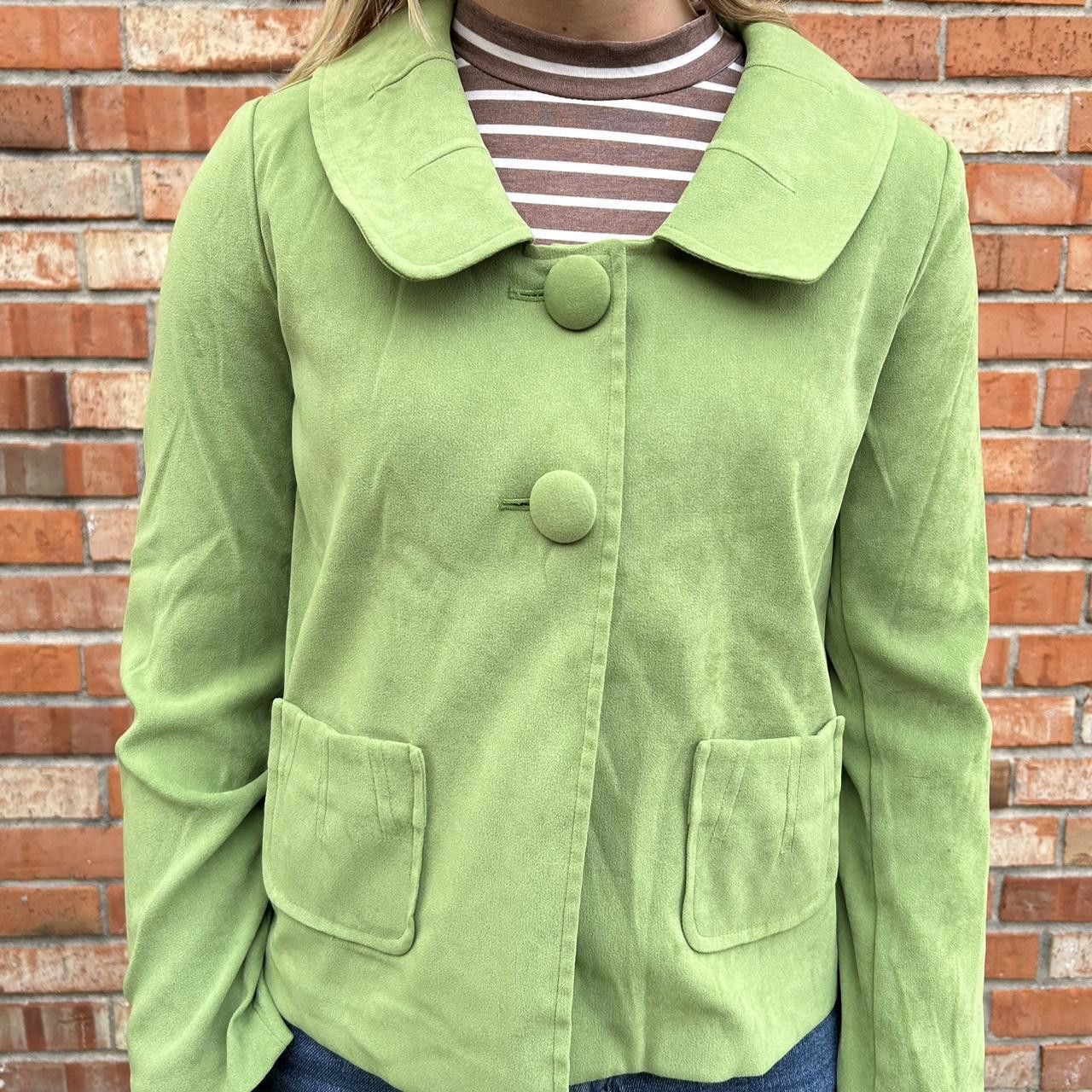 Cartoon Network Cato Women's Green Jacket Size M / US 6-8 / IT 42-44 - 5 Thumbnail