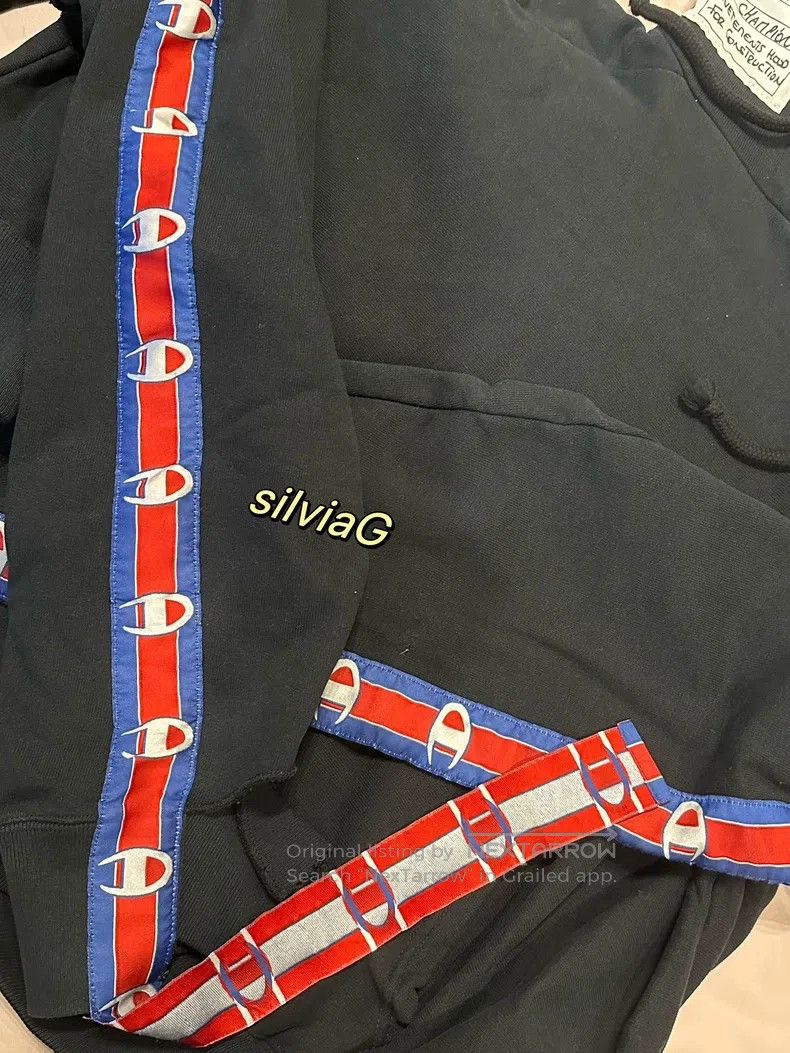 Vetements Vetements Black Ribbon Hoodie Size US XS / EU 42 / 0 - 7 Thumbnail