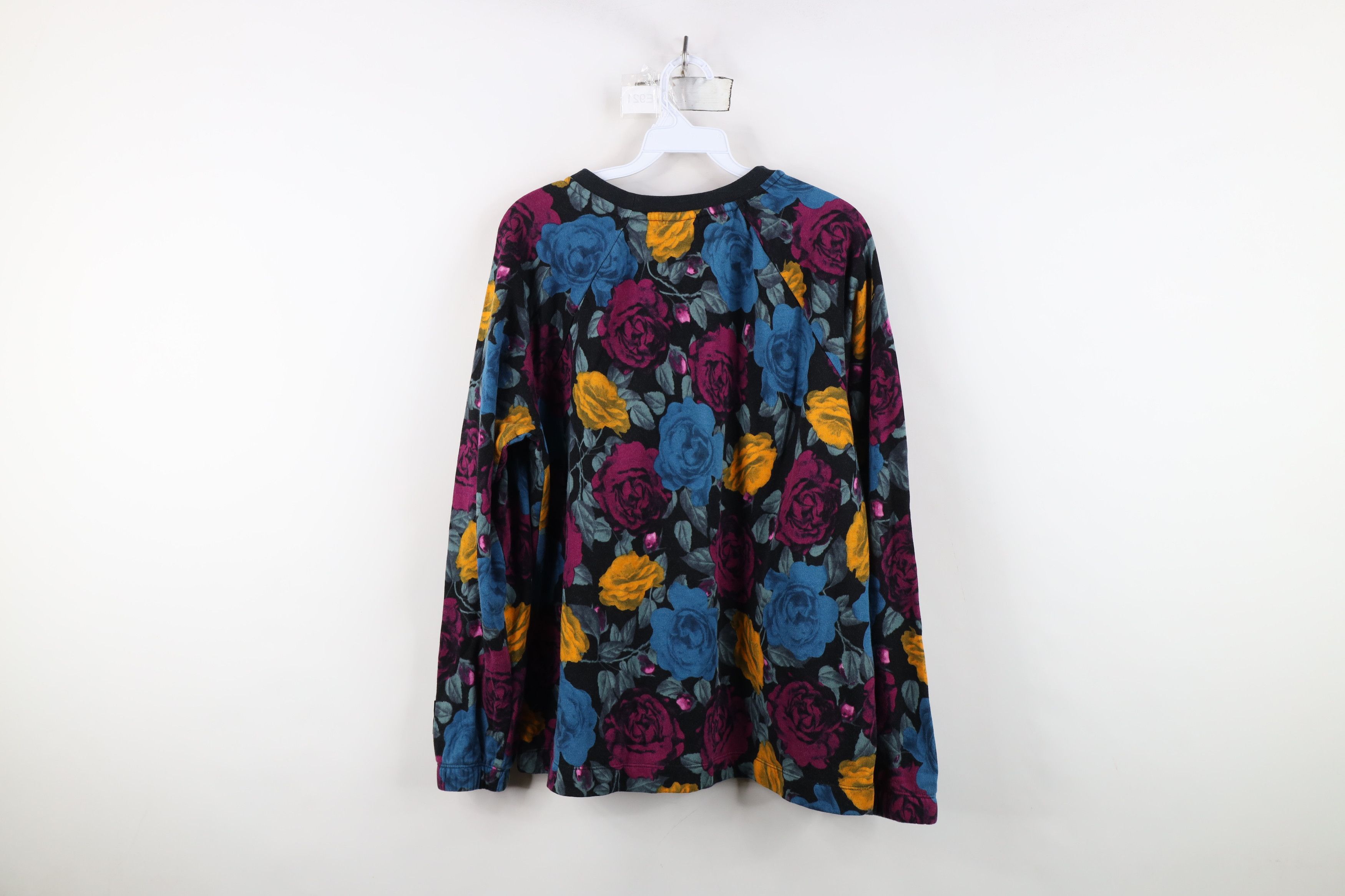 Nike Nike Floral Flower Power All Over Print Crewneck Sweatshirt Size L / US 10 / IT 46 - 10 Thumbnail