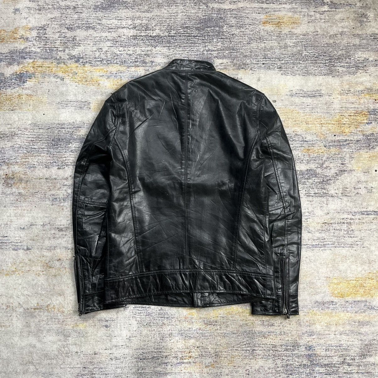 Isamu Katayama Backlash Glamb asymmetrical biker leather jacket Size US M / EU 48-50 / 2 - 2 Thumbnail
