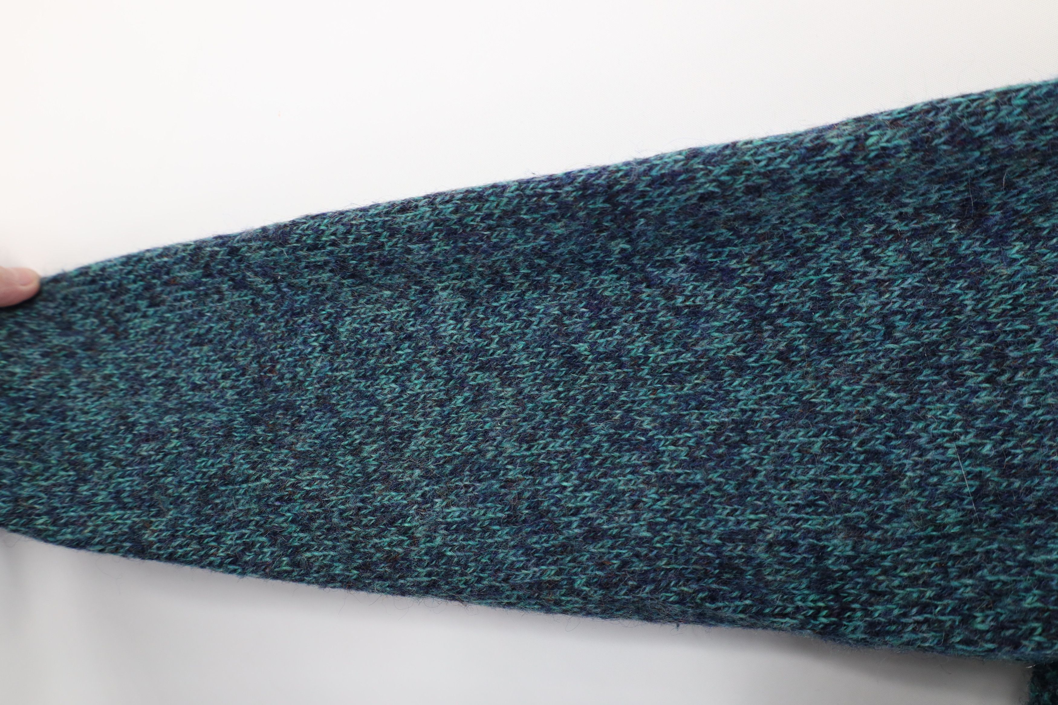 Vintage Vintage 70s Streetwear Fleck Wool Knit Crewneck Sweater Size L / US 10 / IT 46 - 6 Thumbnail