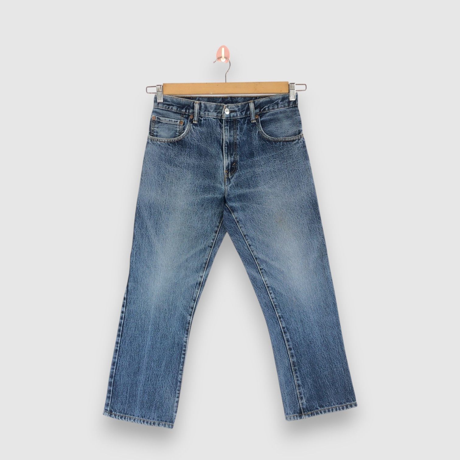 Levi's Vintage 90s Levis 550 Jeans Faded Light Wash Levi's Denim Size US 30 / EU 46 - 1 Thumbnail