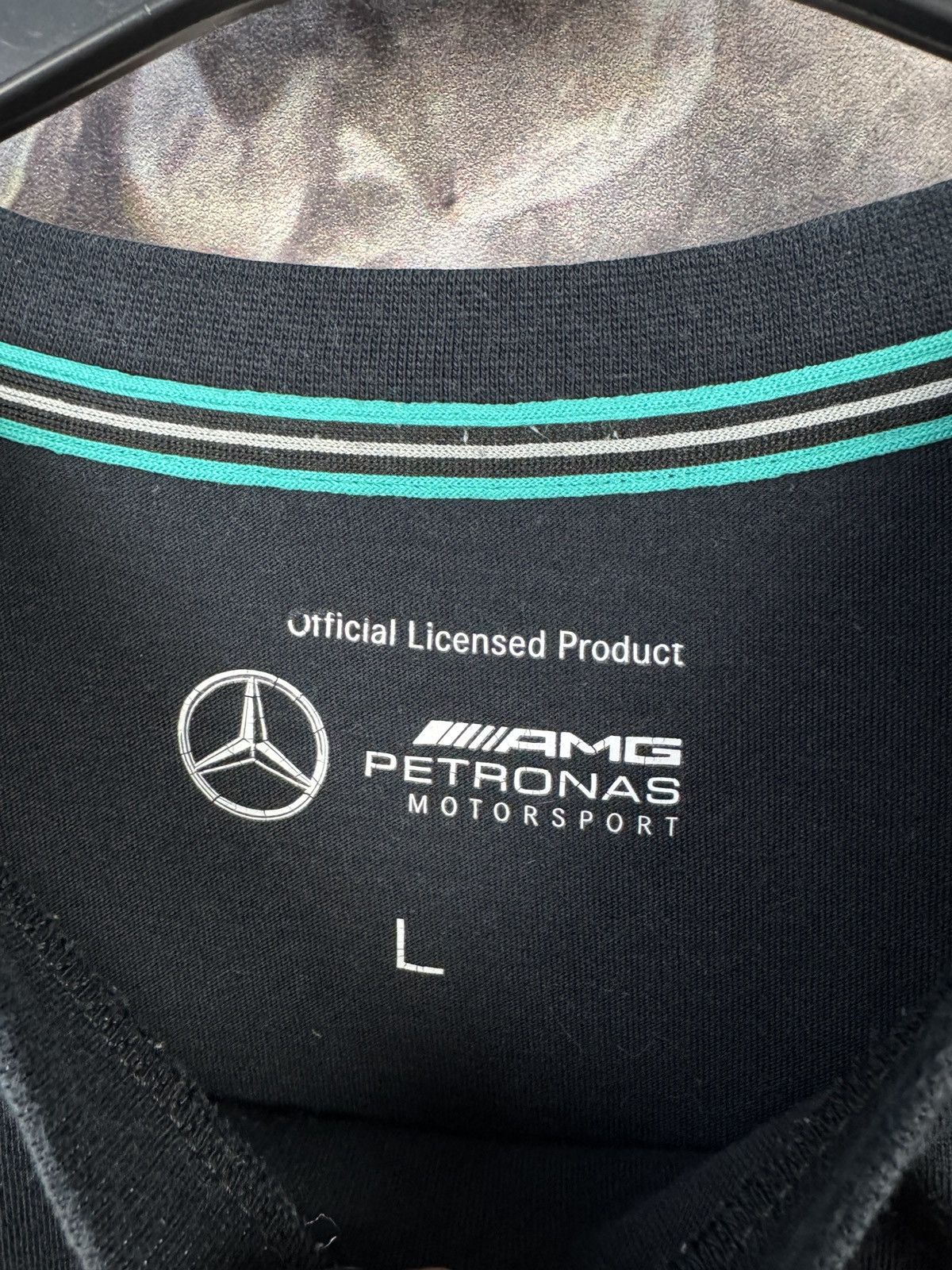 Mercedes-Benz Men’s AMG Petronas Motorsport T-Shirt Racing Sport Size L Size US L / EU 52-54 / 3 - 7 Thumbnail