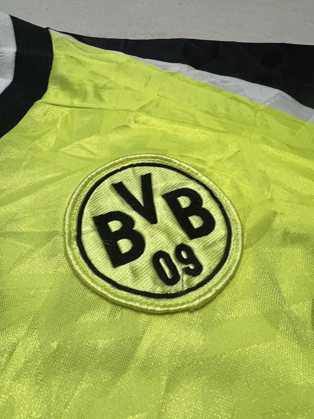 Nike Borussia dortmund 1995 Nike Home Longsleeve Jersey Size US L / EU 52-54 / 3 - 9 Thumbnail