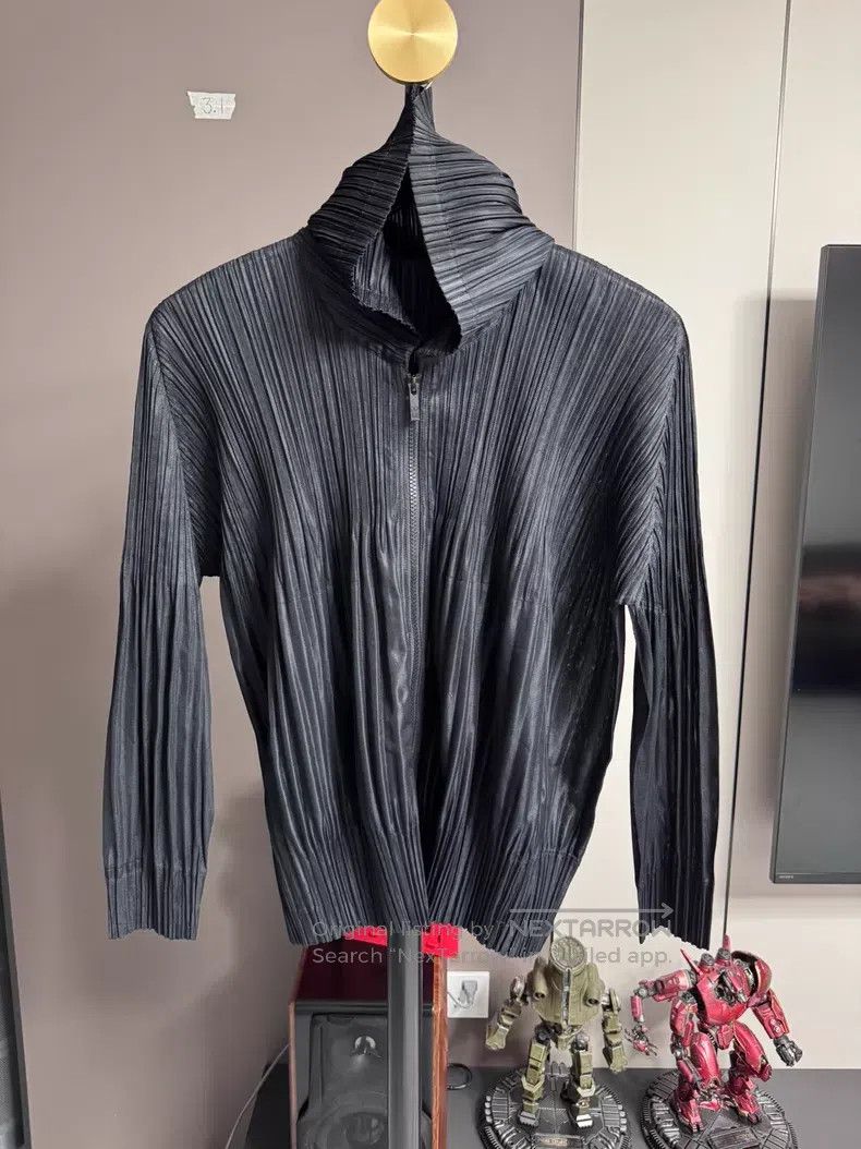 Issey Miyake Issey Miyake Puff Coat Hoodie Long Sleeve, Black Size L / US 10 / IT 46 - 1 Thumbnail
