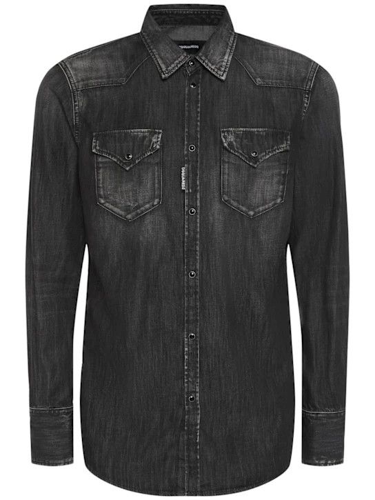o1lsvrm0425 Shirt in Black