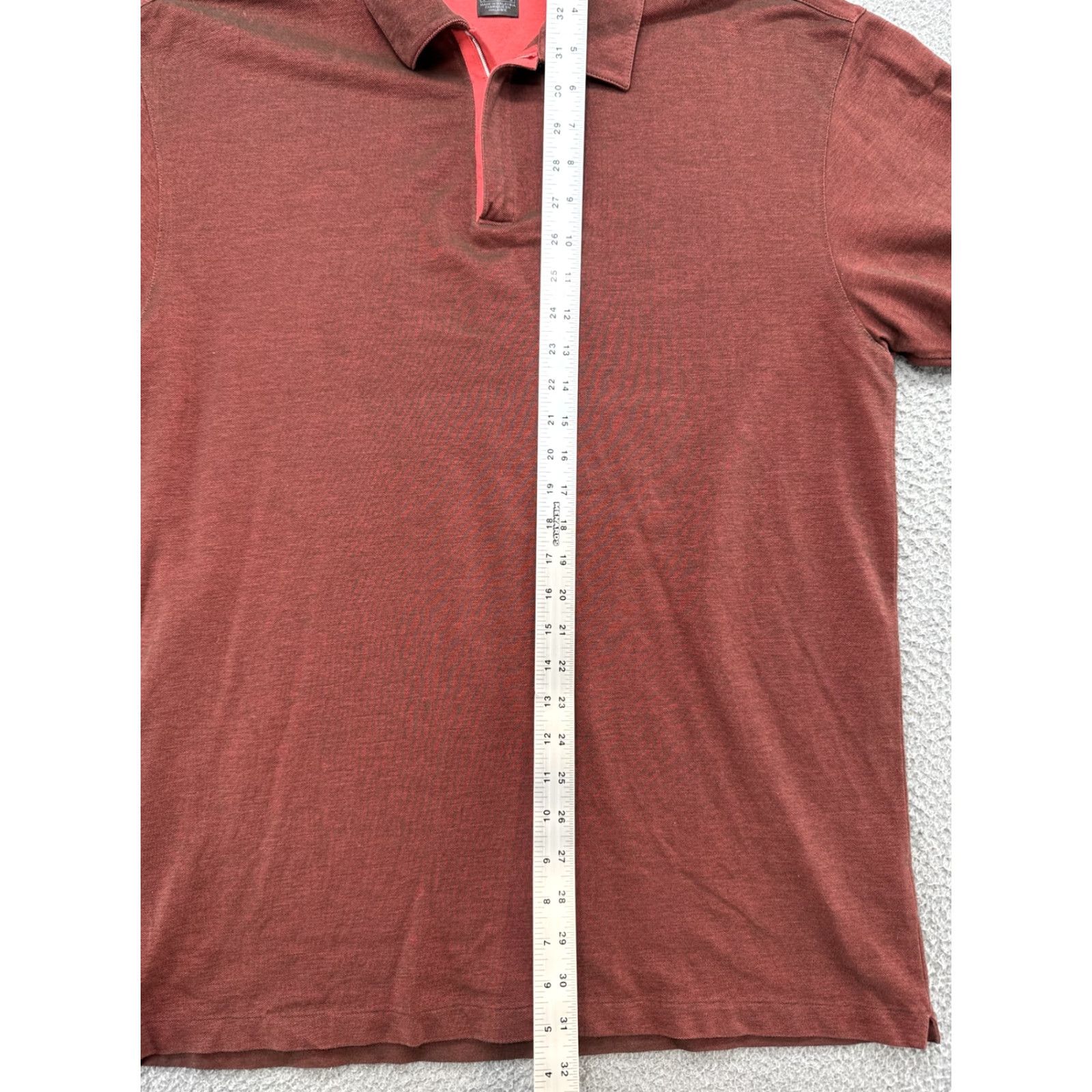 Nike Nike Tiger Woods Polo Shirt Men's 1/4 Zip Short Sleeve Golf Size L Red Size US L / EU 52-54 / 3 - 6 Thumbnail
