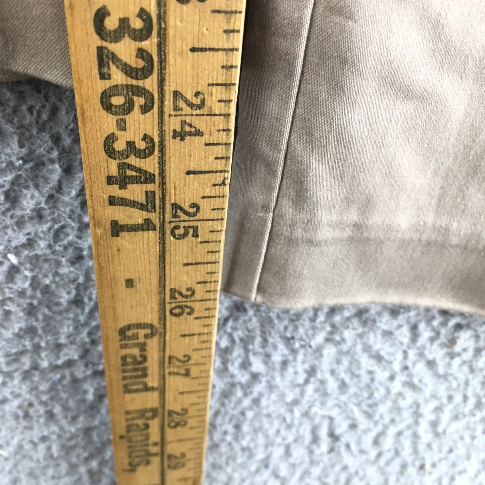 H&M H&M Dress Pants Womens 8 Beige Mid Rise Casual Zip Dress Pants Women Size 30" / US 8 / IT 44 - 7 Thumbnail