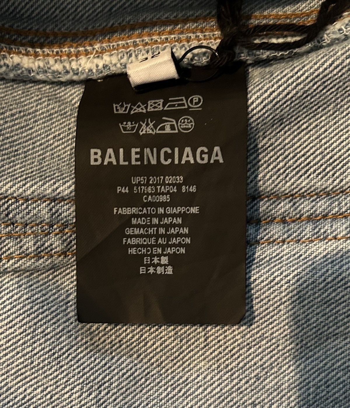 Balenciaga SS17 3-in-1 Convertible Cargo Denim Jeans Size US 30 / EU 46 - 4 Thumbnail