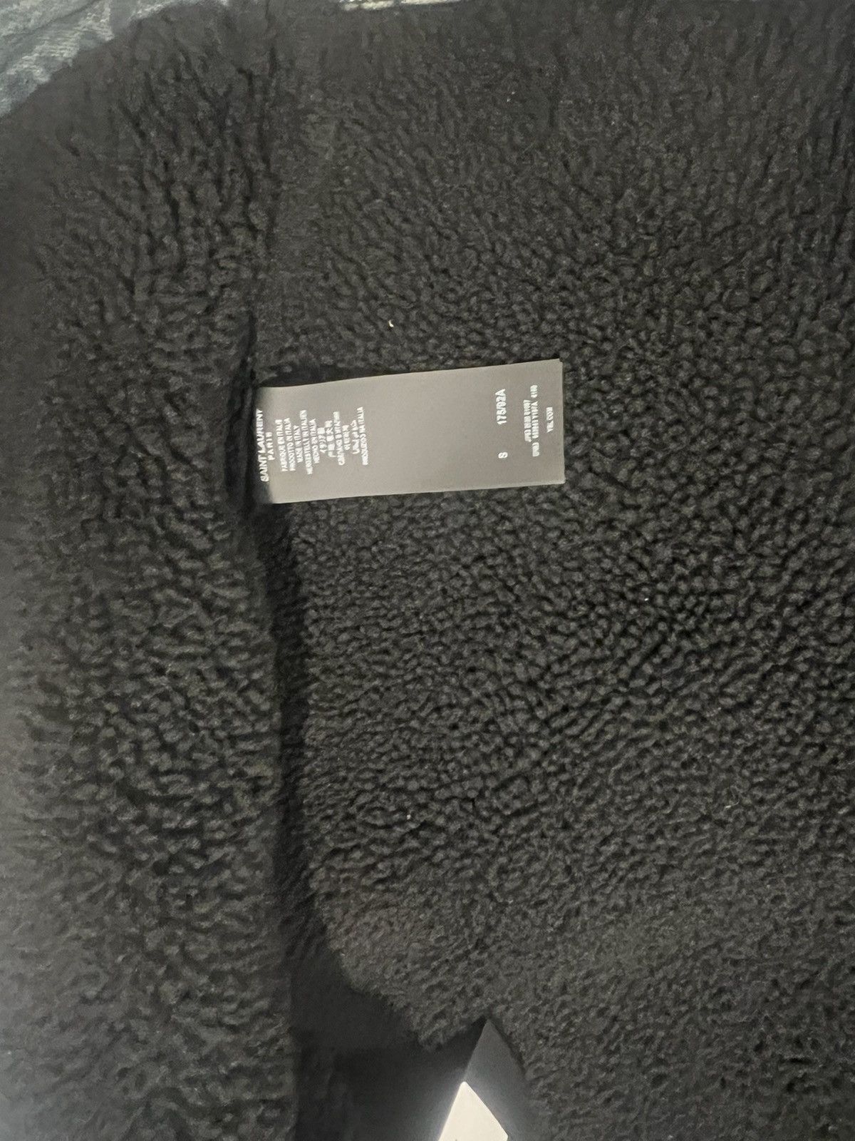 Saint Laurent Paris Saint Laurent men’s denim shearling jacket. S. $2500 Size US S / EU 44-46 / 1 - 6 Thumbnail