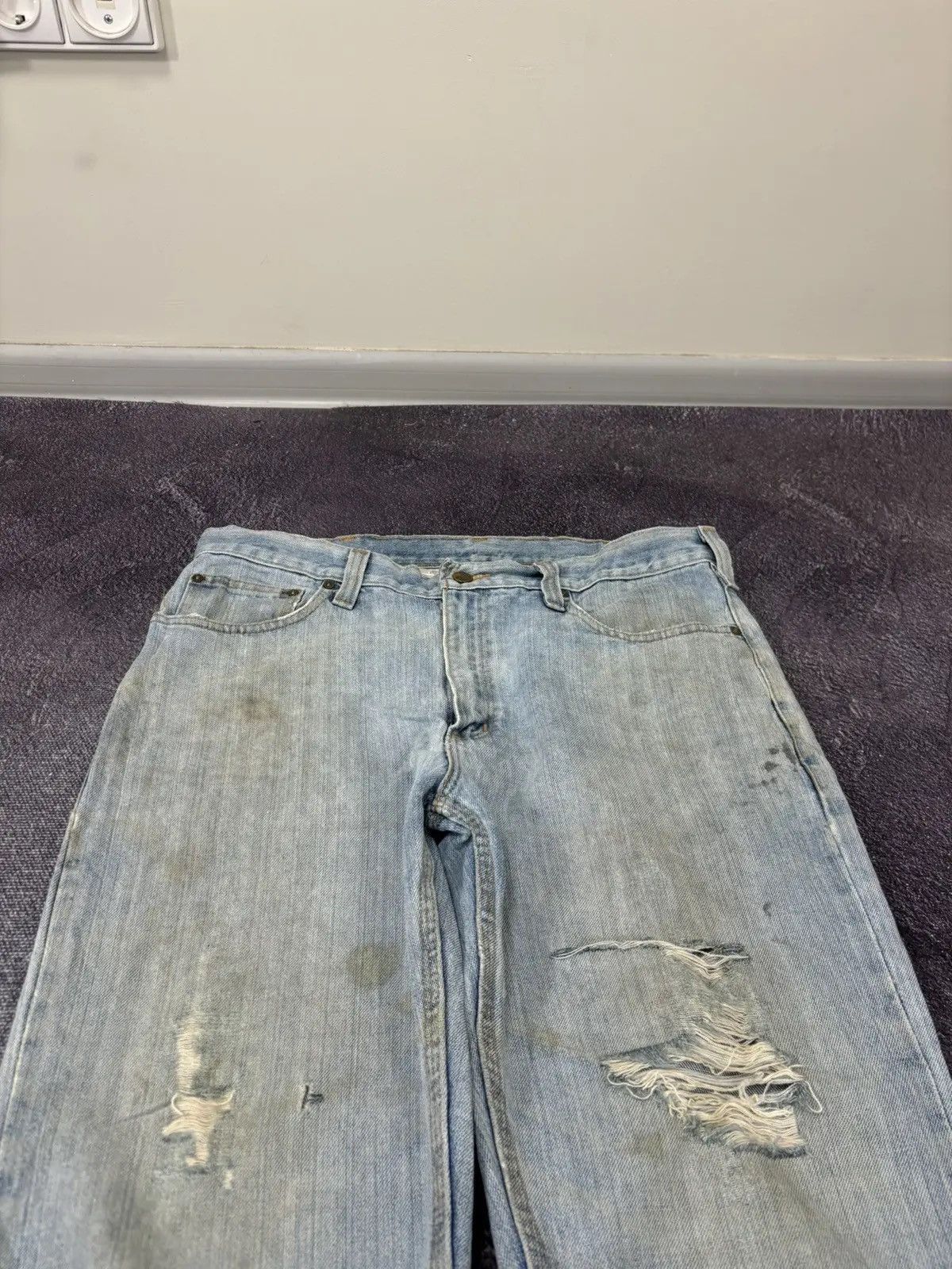 Carhartt × Vintage Vintage Carhartt American Faded Y2K Hype Denim Jeans Size US 34 / EU 50 - 11 Thumbnail